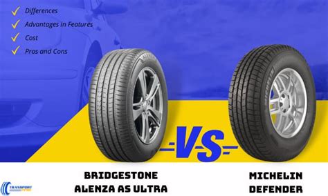 Bridgestone Alenza AS Ultra vs Michelin Defender