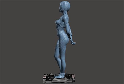 CORTANA HALO 4 - ULTRA HIGH DETAILED SURFACE-GAME ACCURATE STL 3D model 3D printable | CGTrader