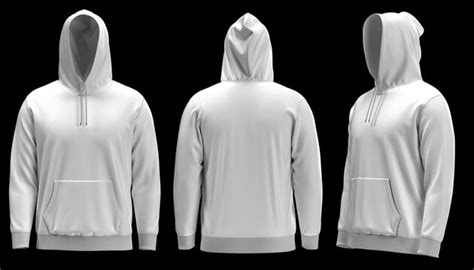 128 White Hoodie Mockup Front And Back | Free PSD Mockups Generator