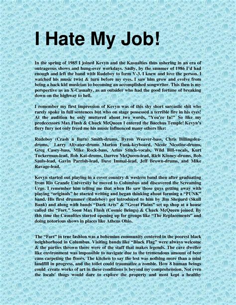 I Hate My Job Quotes. QuotesGram