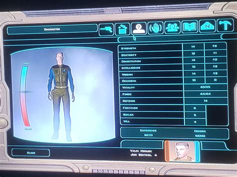 My game bugged and changed my entire character : kotor