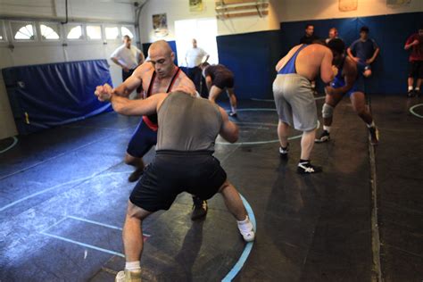 wrestling world: wrestling training