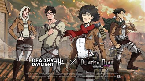 Dead by Daylight Attack on Titan Collection: All Skins, Charms ...