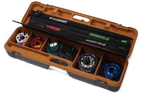 Premium Technical Fly Fishing Rod and Reel Travel Case - Sea Run Cases