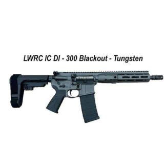 LWRC IC DI 300 Blackout Pistol Tungsten | LWRC IC DI 300 Blackout ...