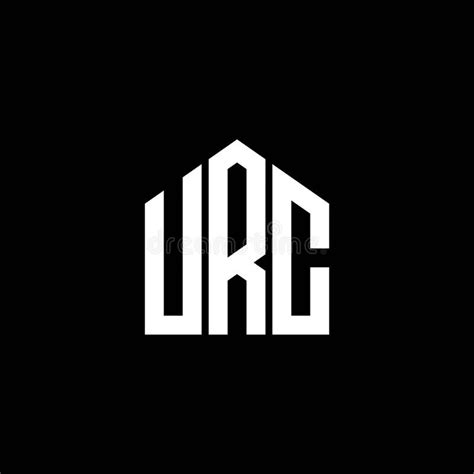 URC Letter Logo Design on BLACK Background. URC Creative Initials Letter Logo Concept. URC ...