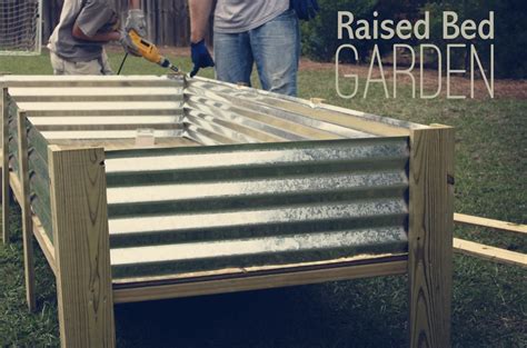 25 DIY Raised Garden Beds: Corrugated Metal, Wood, Galvanized