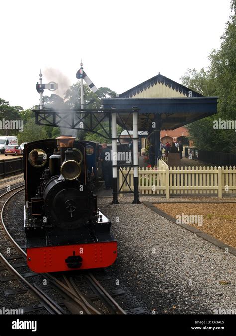 10th anniversary of the Exbury Gardens steam railway Hampshire England UK Stock Photo - Alamy