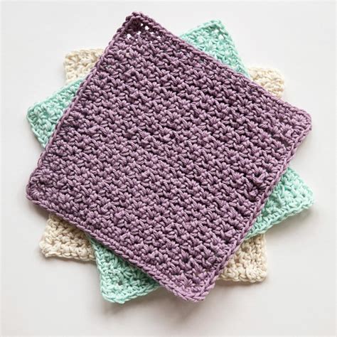 My Favourite Crochet Washcloth - Leelee Knits