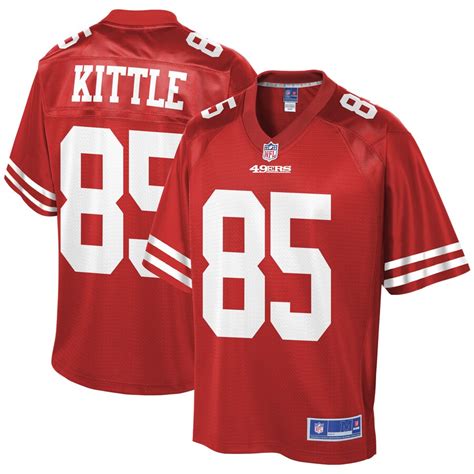 George Kittle Jersey, 49ers S-2X 3X 4X 5X 6X XLT 2XLT 3XLT 4XLT 5XLT ...