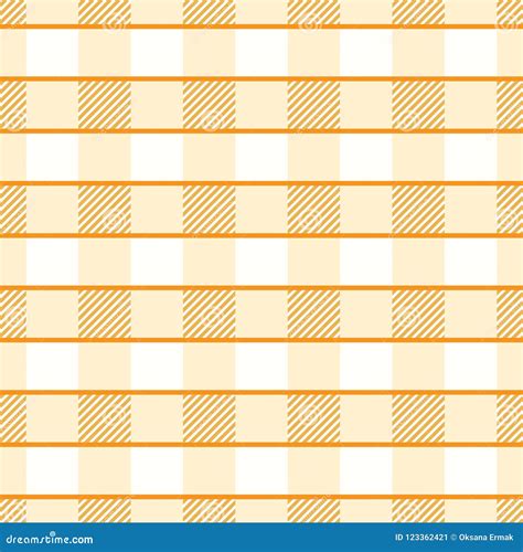 Gingham Checkered Seamless Pattern Stock Vector - Illustration of retro ...