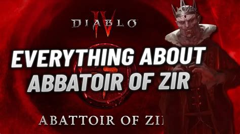 What You Need to Know About Diablo 4’s New Endgame Abattoir Of Zir?