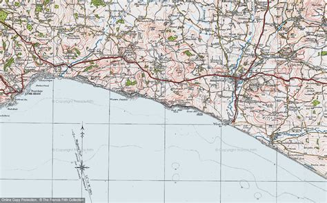 Historic Ordnance Survey Map of Seatown, 1919