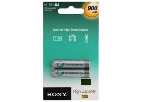 Sony Rechargeable Batteries - Latest Price, Dealers & Retailers in India