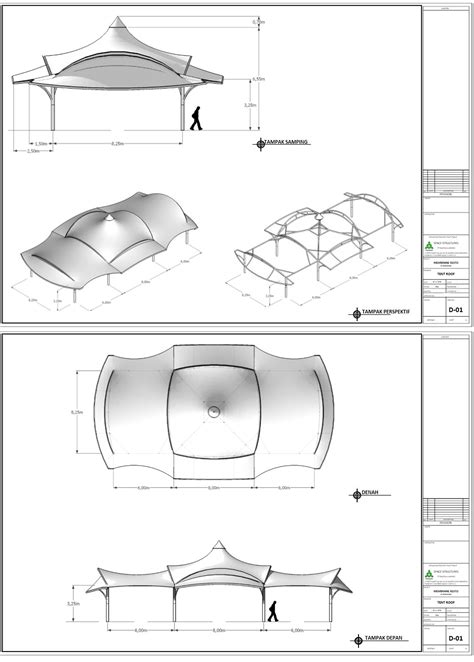 Resto_disemarang_tensile structure | Tensile structures, Facade architecture design ...