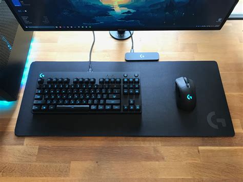 Would putting a keyboard partially over the Powerplay mat cause any issues? : LogitechG