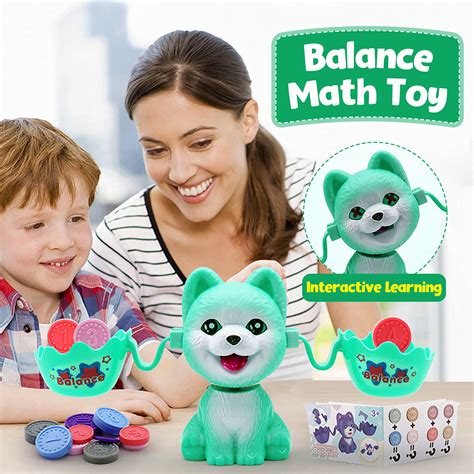 Puppy Balance Educational Learn Intellectual Interaction Counting Numbers and Basic Math Game ...