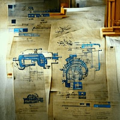 I also tried "Time Machine Blueprints" : r/starryai