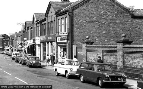 Photo of Stockton Heath, Ford Anglia And Triumph Herald Estate Cars, Old London Road c.1965