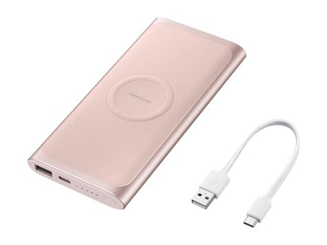 Wireless Charger Portable Battery, Pink Mobile Accessories - EB ...