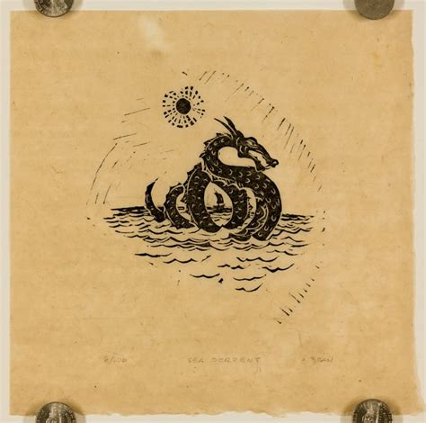 Narnia, small series / Sea Serpent / 2005 – RobinPrints