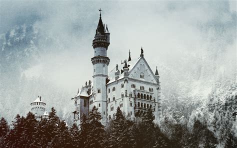 Winter Castle wallpaper | nature and landscape | Wallpaper Better