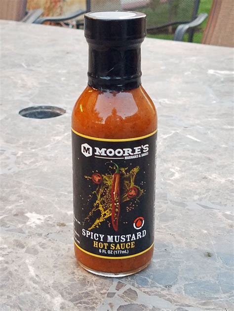 Our Moore's Spicy Mustard Sauce Review | Burn Blog