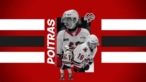 Matthew Poitras named Cogeco OHL Player of the Week – Guelph Storm