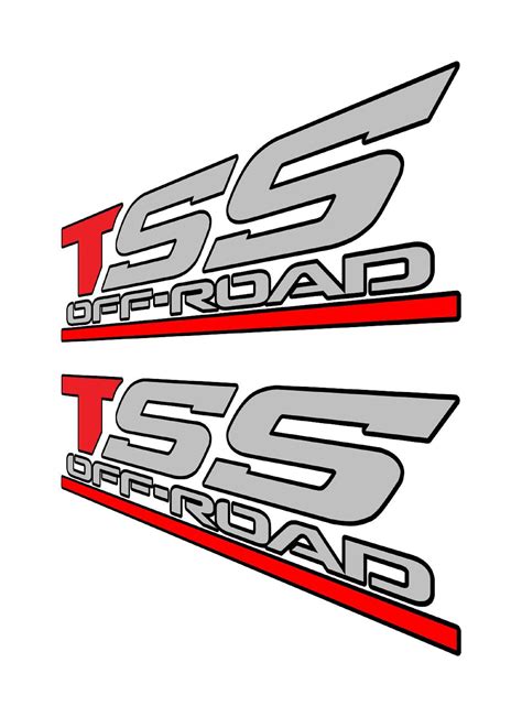 TSS off Road Decals Stickers Tundra Tacoma Truck Bed Side off Road Sport Replacement OEM - Etsy