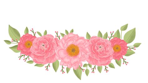 Pink flower bouquet 23451075 PNG