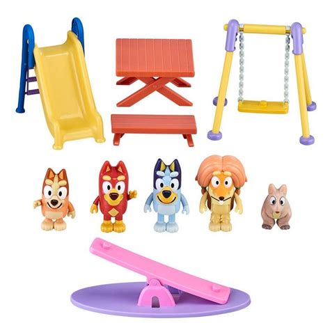 Bluey Deluxe Park Themed Playset | Playset, Imaginative play, Toys