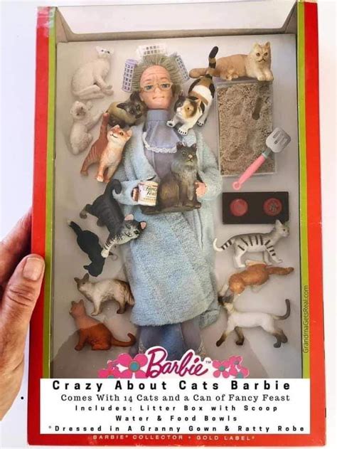 Crazy Cat lady Barbie edition - 9GAG