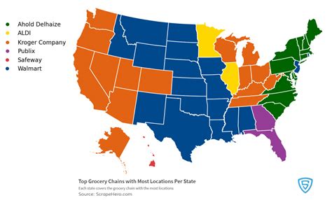 The Largest Grocery Chains in the US 2021 | Location Analysis