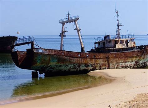 Ship Graveyard Nouadhibou, Mauritania