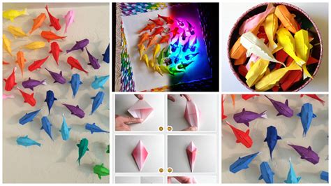 DIY Origami fish - Art & Craft Ideas