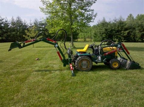 Garden Tractor Mini Backhoe Plans | Fasci Garden