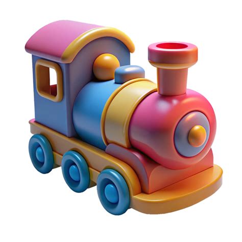 Train Kids Toys 3d 45545852 PNG
