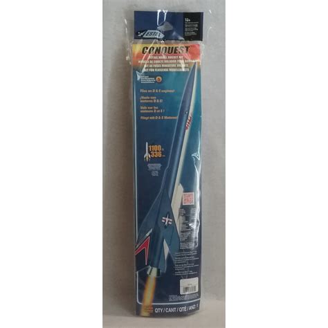 Estes Flying Model Rocket Kit Conquest – Swasey's Hardware & Hobbies