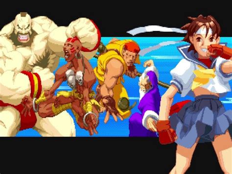 Street Fighter Alpha 2 Characters