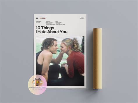 10 Things I Hate About You, 10 Things I Hate About You Poster, Framed ...