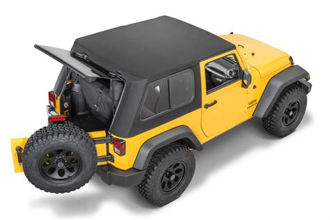 Bestop 54862-17 Trektop Pro 2.0 Soft Top for 07-18 Jeep Wrangler 2 Door | Quadratec