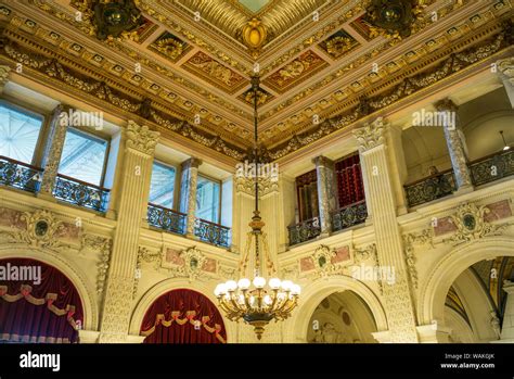 USA, Rhode Island, Newport. The Breakers, early 20th century mansion of the Vanderbilt family ...