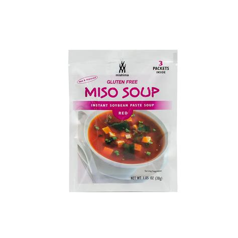 Red Miso Soup-3 Servings 1.05oz (30g) – Mishima Foods USA