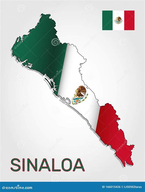 Sinaloa Map Vector | CartoonDealer.com #128948056