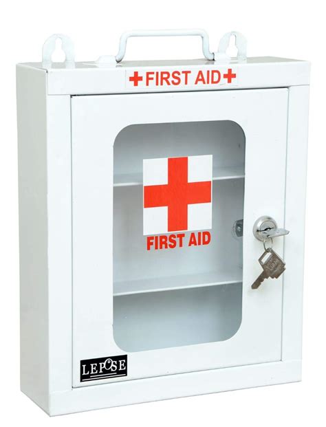 Buy LEPOSELEPOSE Wall able Rectangular Metal First Aid Box/Emergency Medical kit/First Aid Box ...