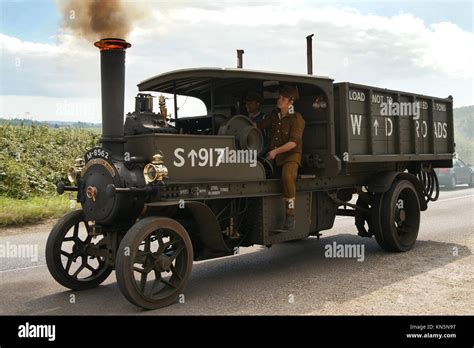 WW 1 Convoy from Bovington Stock Photo - Alamy