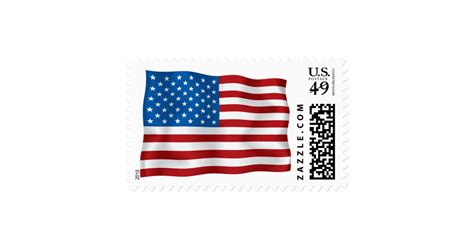 United States Flag Postage Stamp | Zazzle