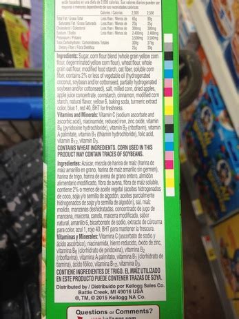 35 Apple Jacks Nutrition Facts Label - Labels Database 2020