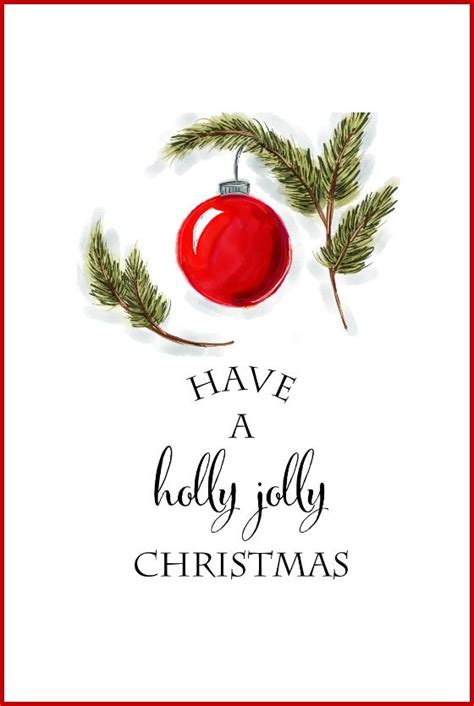 Festive and Free Christmas Printables for DIY Inspiration - On Sutton Place