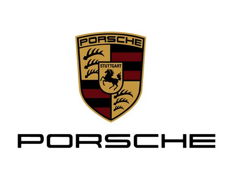 Porsche Logo Brand Car Symbol With Name Design German Automobile Vector Illustration 20502597 ...